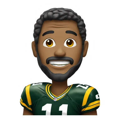Green Bay packer happy fan sticker
