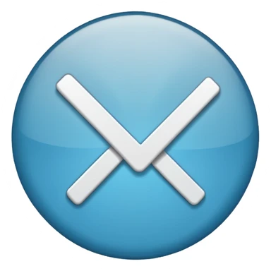 make me an emoji with the emirates theme like a check mark in the front coloured white and the background red sticker