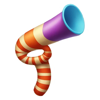 Clown horn sticker