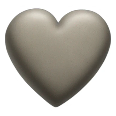 stone heart sticker