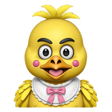 Chica from Five Nights At Freddy's Movie sticker