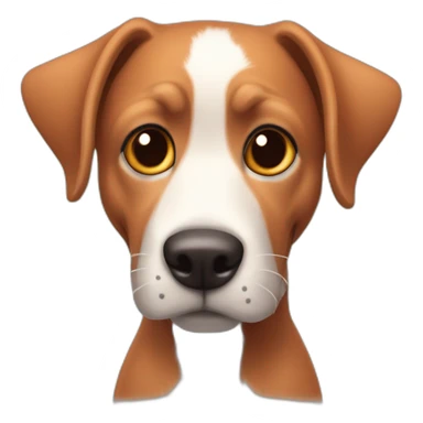 Araignée mi chien rouge sticker