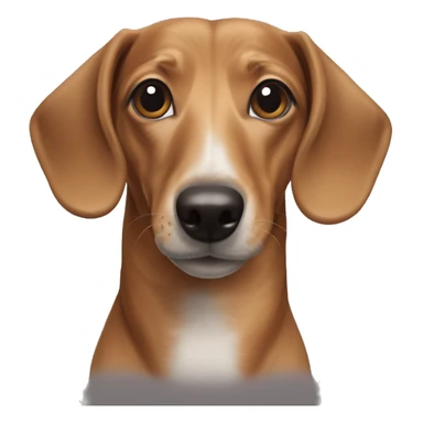 Dachshund Terrior mix  sticker