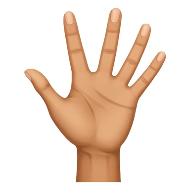 Hello  rising hand sticker