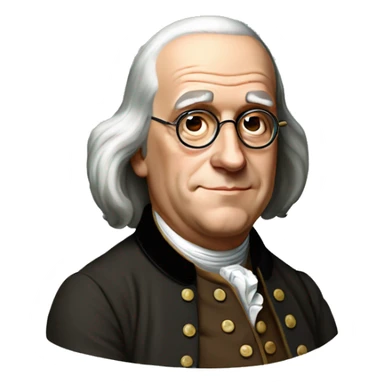 Benjamin Franklin sticker