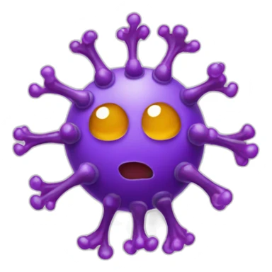 Covid 19 virus sticker