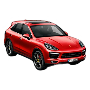 prosche cayenne sticker