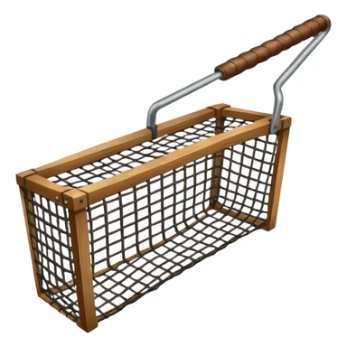 net with handle sticker