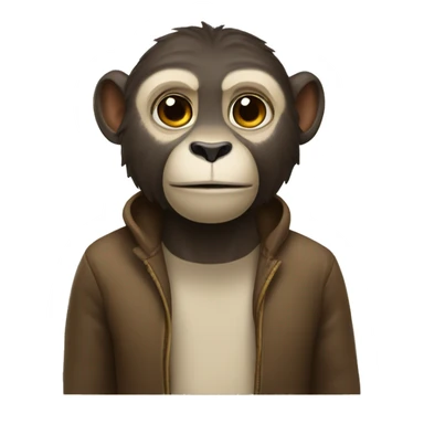 Lontra com macaco  sticker