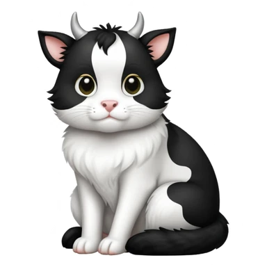 Cow cat  sticker