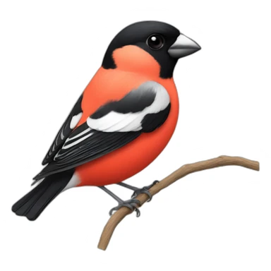 bullfinch sticker