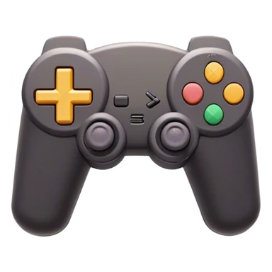 Clash of Clans aesthetic: Cinematic Playful PlayStation 1 Console Portrait Emoji, rendered in a 3D vector-style similar to standard emojis with minimal shading and bold, simplified shapes. A compact, distinct form with signature details, softly glowing with a cutting-edge console technology charm. Simplified yet unmistakably iconic, highly detailed and consistent, glowing with a soft radiance and high shine. Stylized with a touch of technological advancement and a soft glowing outline, capturing the essence of a beloved gaming relic with a friendly, playful manner! sticker