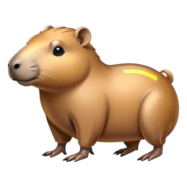 capybara sci fi sticker