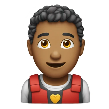 Coração com cadeado sticker