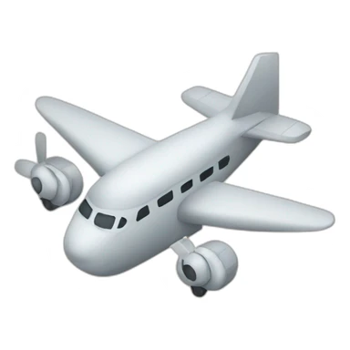 avion de papel sticker