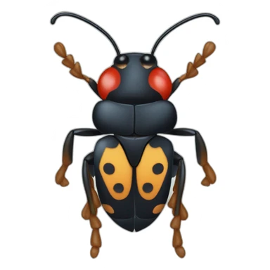 insecto mariquita sticker
