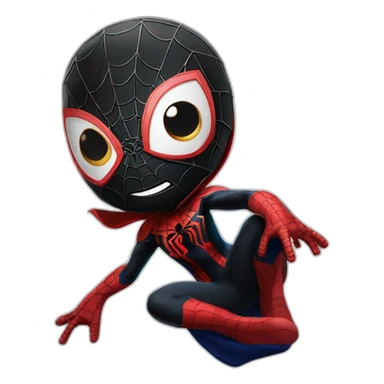 Spider man miles morales sticker