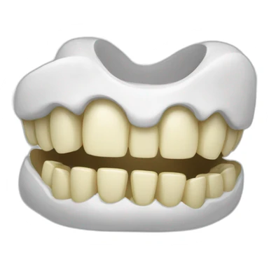 Apareille dentaire sticker