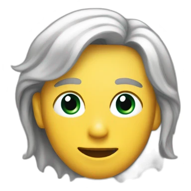 un emoji señalando a la derecha sticker
