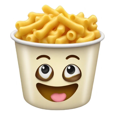 Mac and cheese sticker
