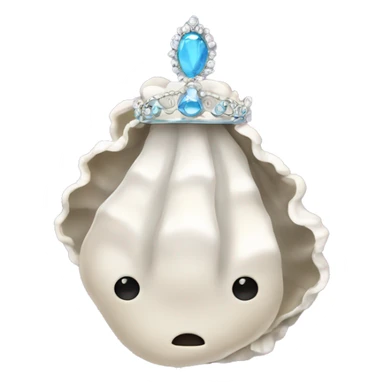 Oyster with a tiara  sticker