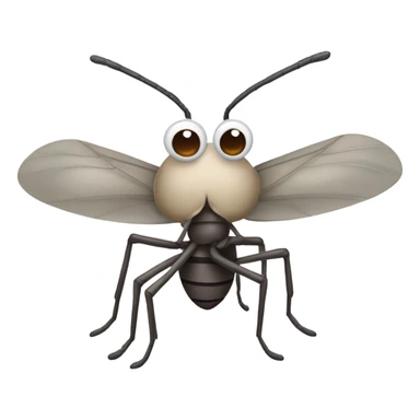 cute mosquito sticker