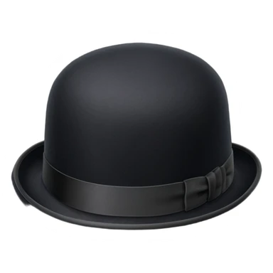 a bowler hat sticker