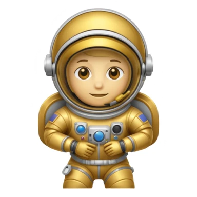 Money astronaut sticker