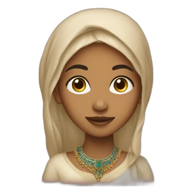 Marocaine girl sticker