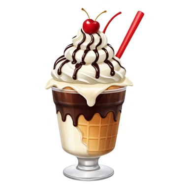 McDonald's Sundae sticker