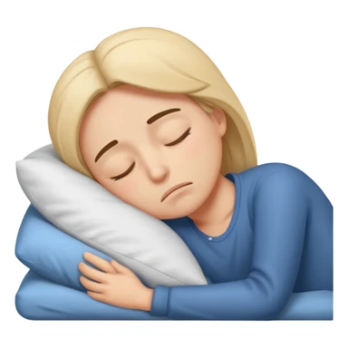 Sleepy Character zzz sticker