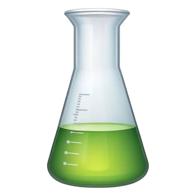 Lab beaker sticker