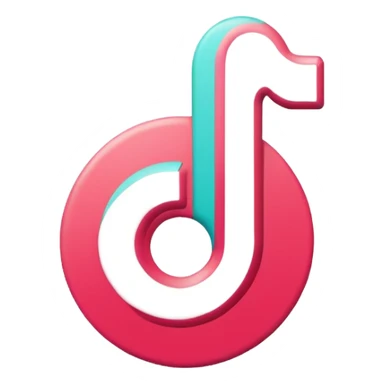 Logo de verificación de tík tok con ✔️ de color blanco sticker