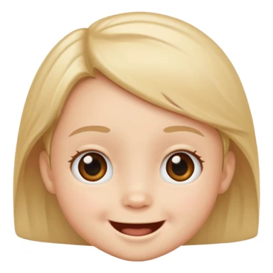 Toddler kids face sticker