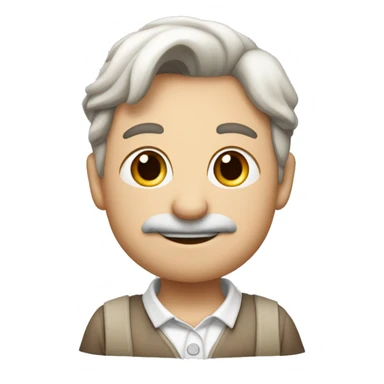 weiße kleine hündin mit braun schwarzen flecken und einer schleife am ohr sticker