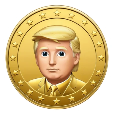 Trumpcoin sticker