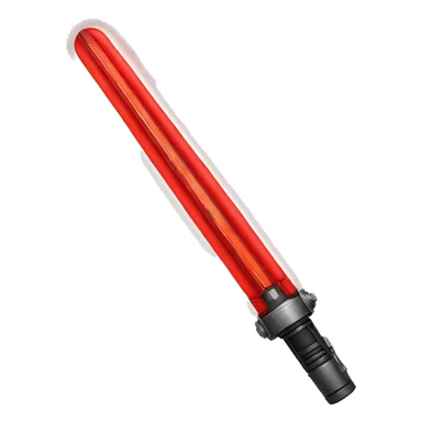 red lightsaber sticker