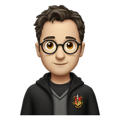 harry potter as developer sticker