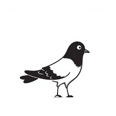 Pigeon sticker