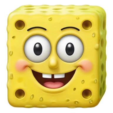 SpongeBob hitting the 67 emote sticker