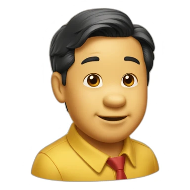 xi jinping winnie the pooh sticker