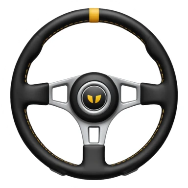 Volant de course rectangulaire  sticker