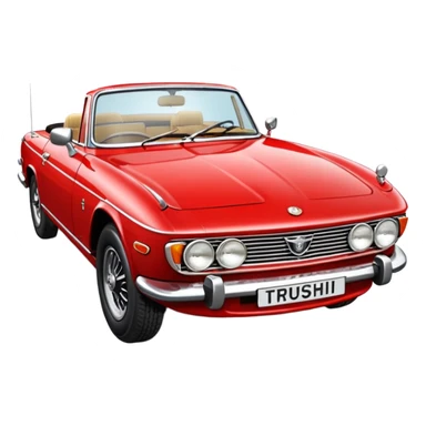 Triumph stag sticker