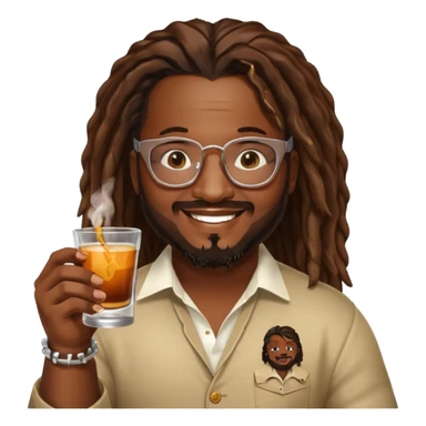 T-PAIN HOLDING A SHOTGLASS sticker