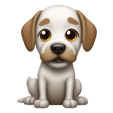 Muddle puddle dog sticker