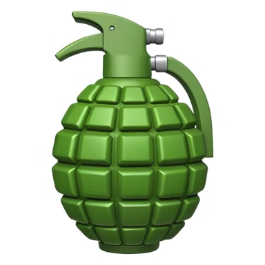 green grenade sticker