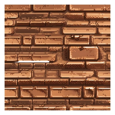 A rough copper ingot, industrial, metallic texture sticker