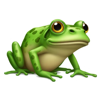 Frog with fake legs  sticker