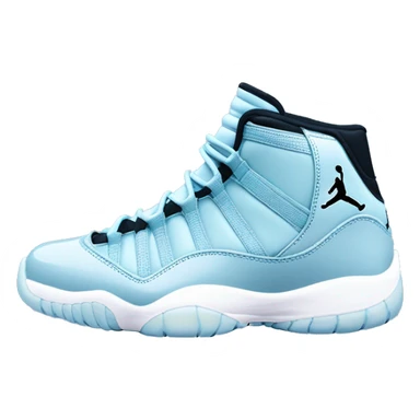Air Jordan 11 Retro Columbia/Legend Blue  sticker