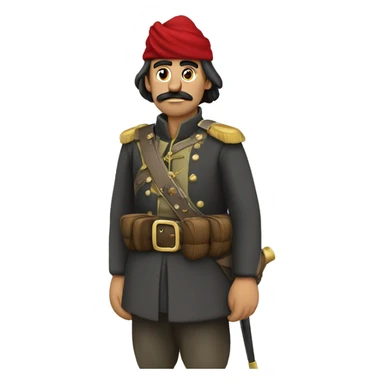 ottoman soldier sticker